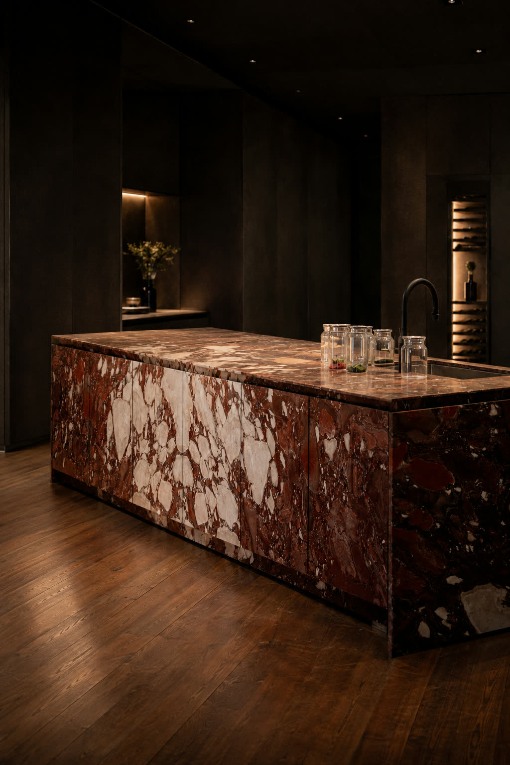 Piano cucina in marmo trattato Defender